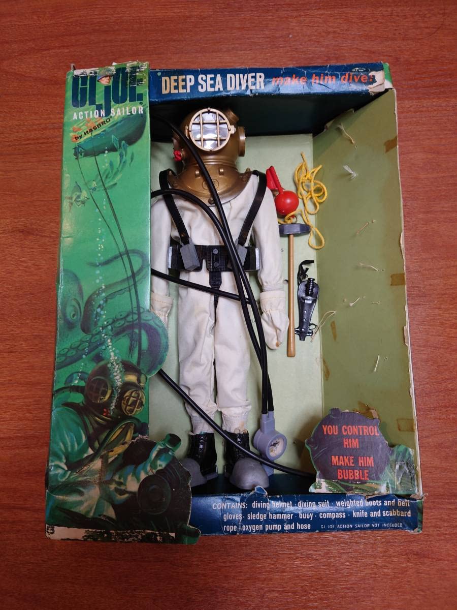 Amazon.co.jp: GI JOE DEEP SEA DIVER ディープシーダイバー 箱付き