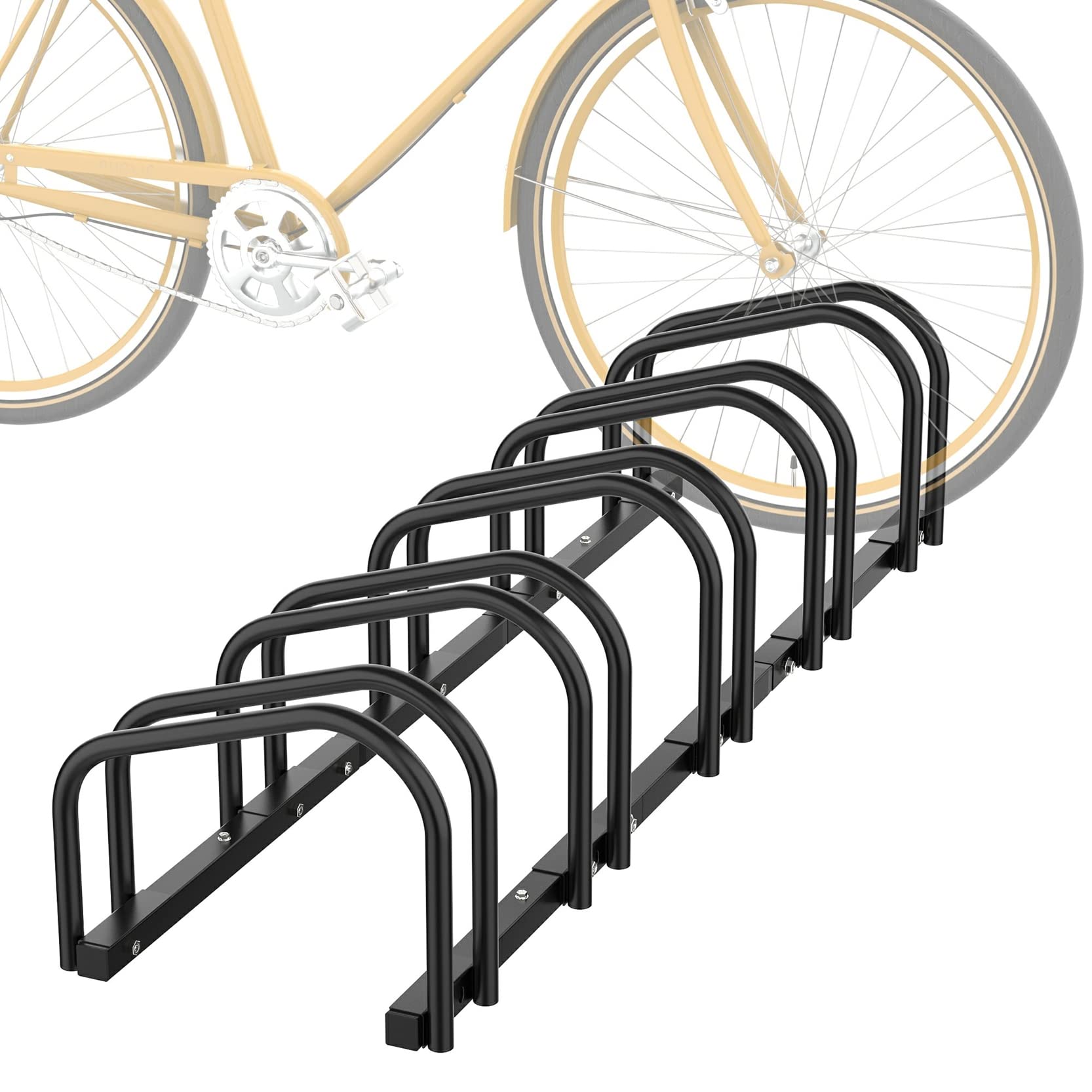 Amazon.com: WALMANN 5 Bikes Floor Bike Stand, Bike Parking Rack