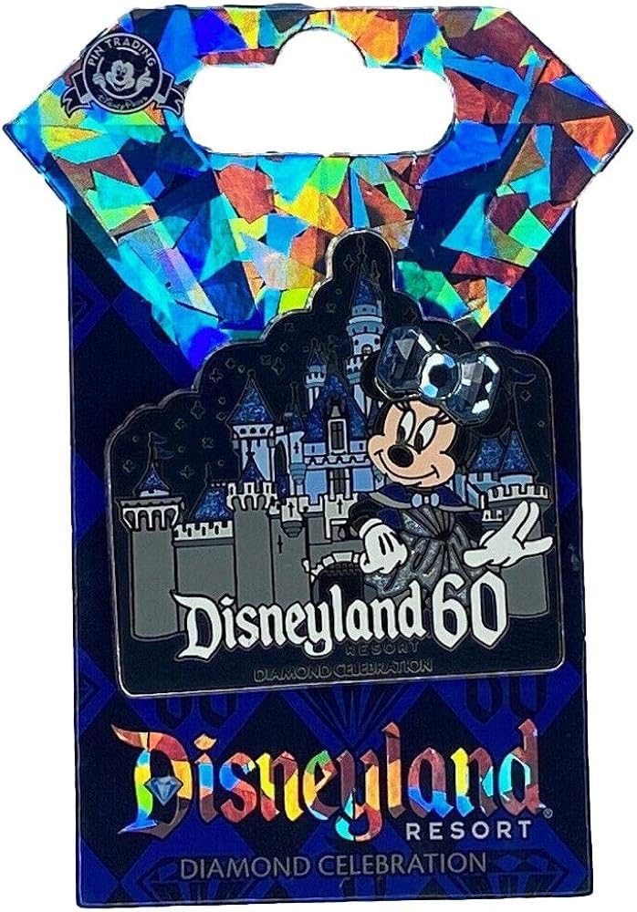 Amazon.com: Disneyland 60th Anniversary Diamond Decades Minnie