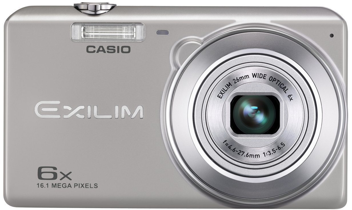 Amazon | CASIO デジタルカメラ EXILIM 1610万画素 6倍 シルバー EX