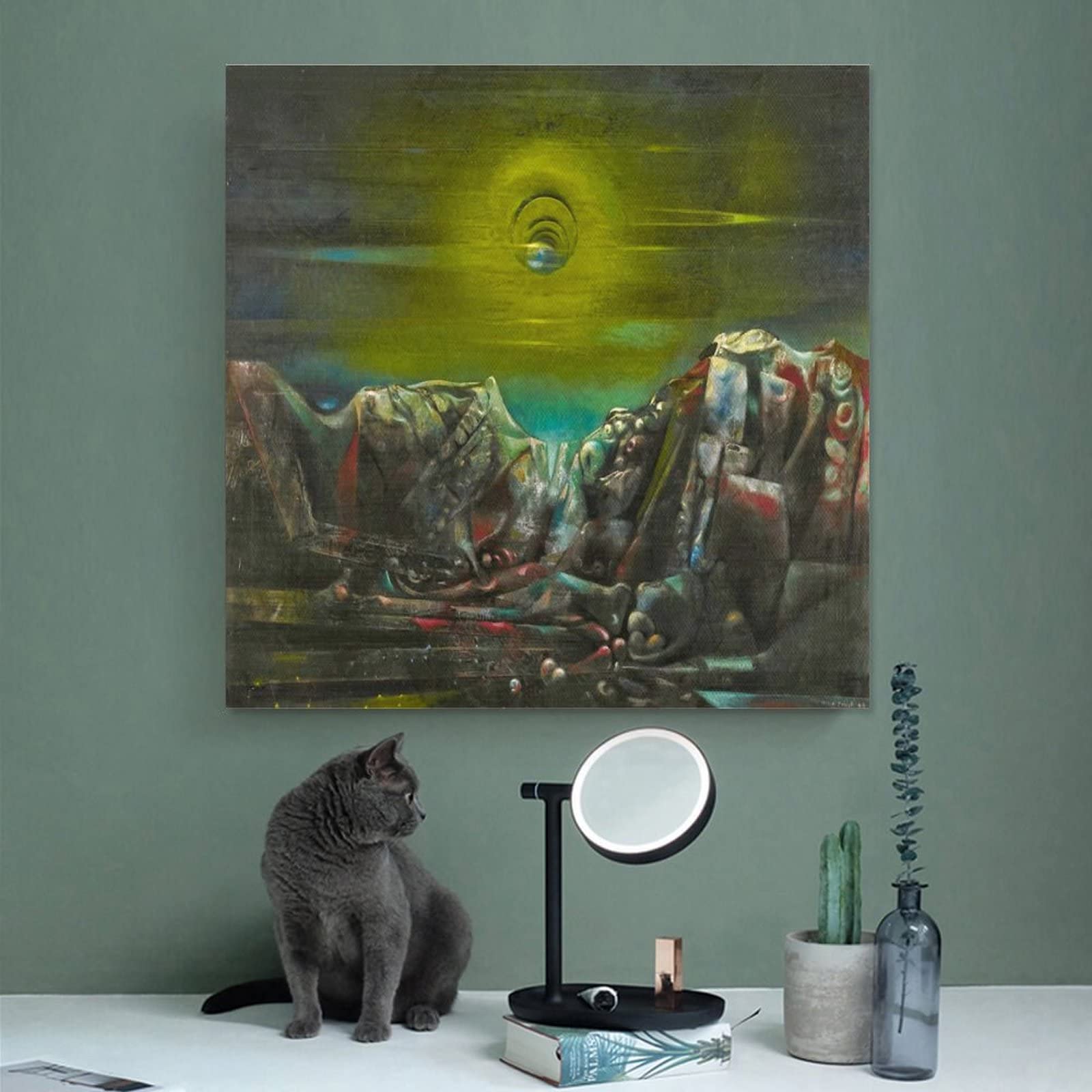 Amazon.co.jp: Max Ernstマックス・エルンスト名画の数々ポスター『月2