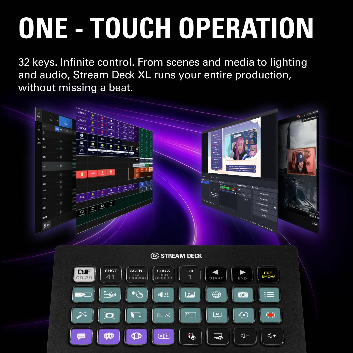 Elgato Stream Deck XL - Advanced Stream Control with 32