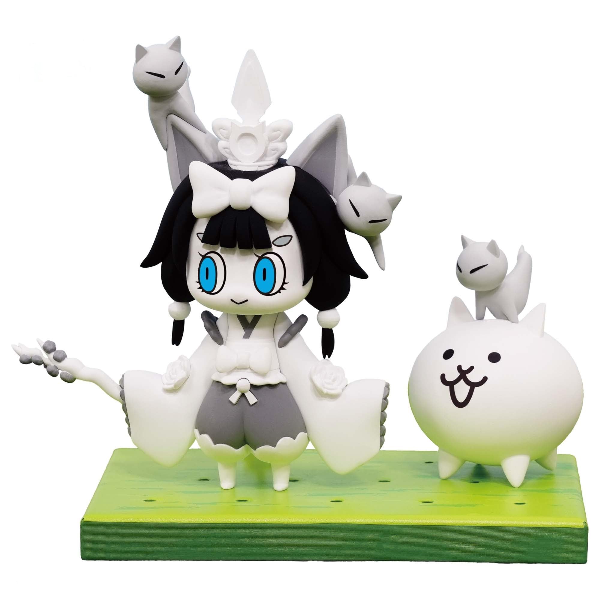 Amazon | にゃんこ*大戦争 フィギュア 巫女姫ミタマ にゃんこ軍団出陣