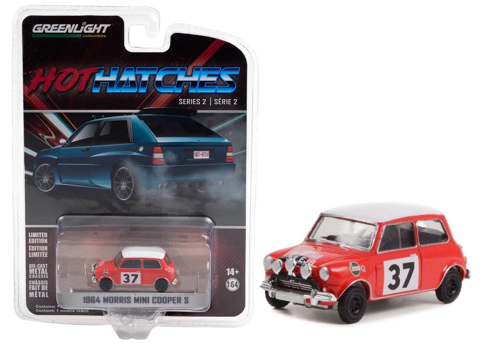 Amazon | グリーンライト 1/64 モーリス ミニ クーパー S モンテカルロ