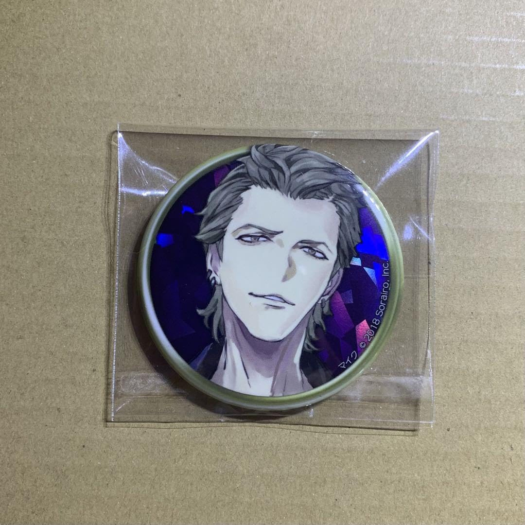 Amazon.co.jp: 人狼ジャッジメント 人狼J 缶バッジ sp3 紫マイク ホロ