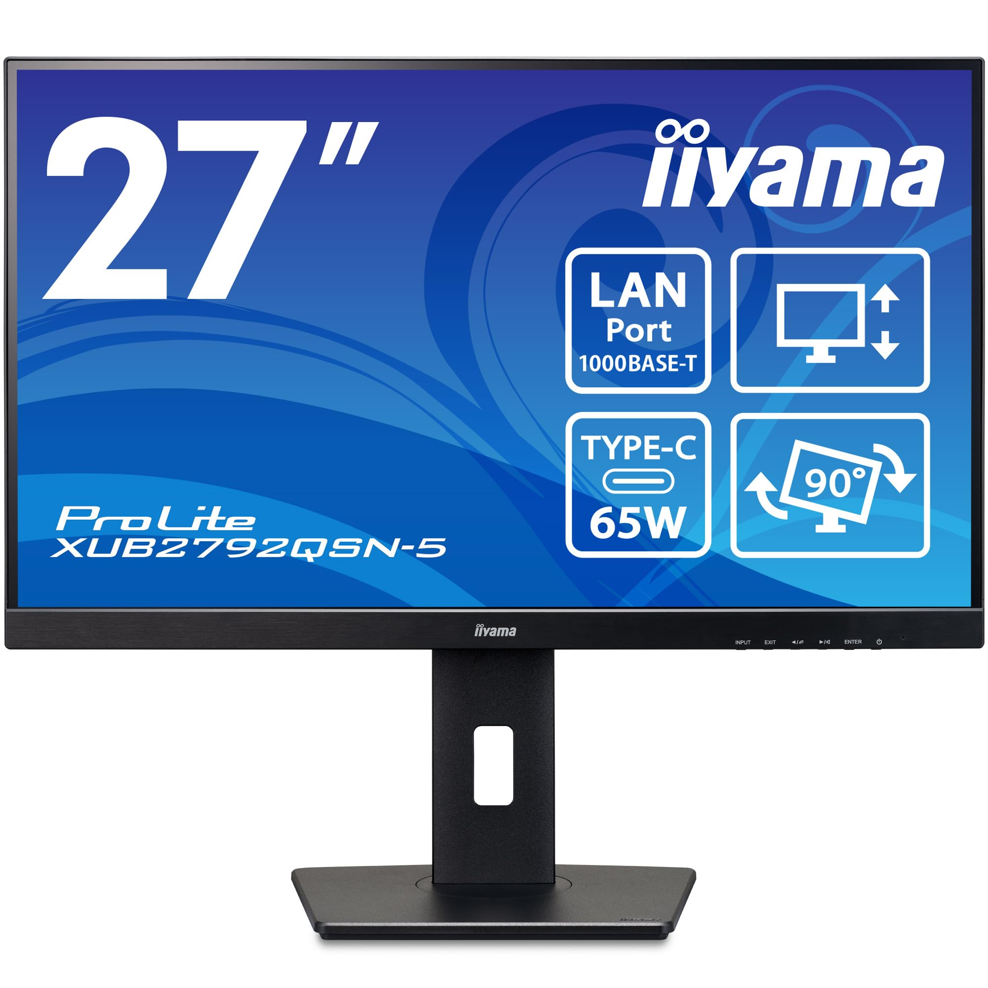 Amazon.co.jp: iiyama モニター ディスプレイ 27インチ WQHD USB Type