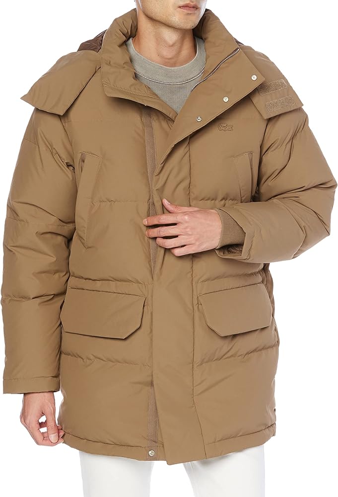 Amazon | [ラコステ] ダウンコート [公式] 撥水性ロングダウン