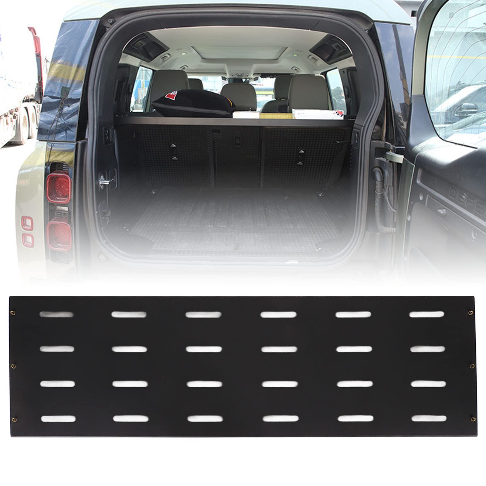 Amazon.co.jp: XTevu トランクカーゴラック, ランドローバー