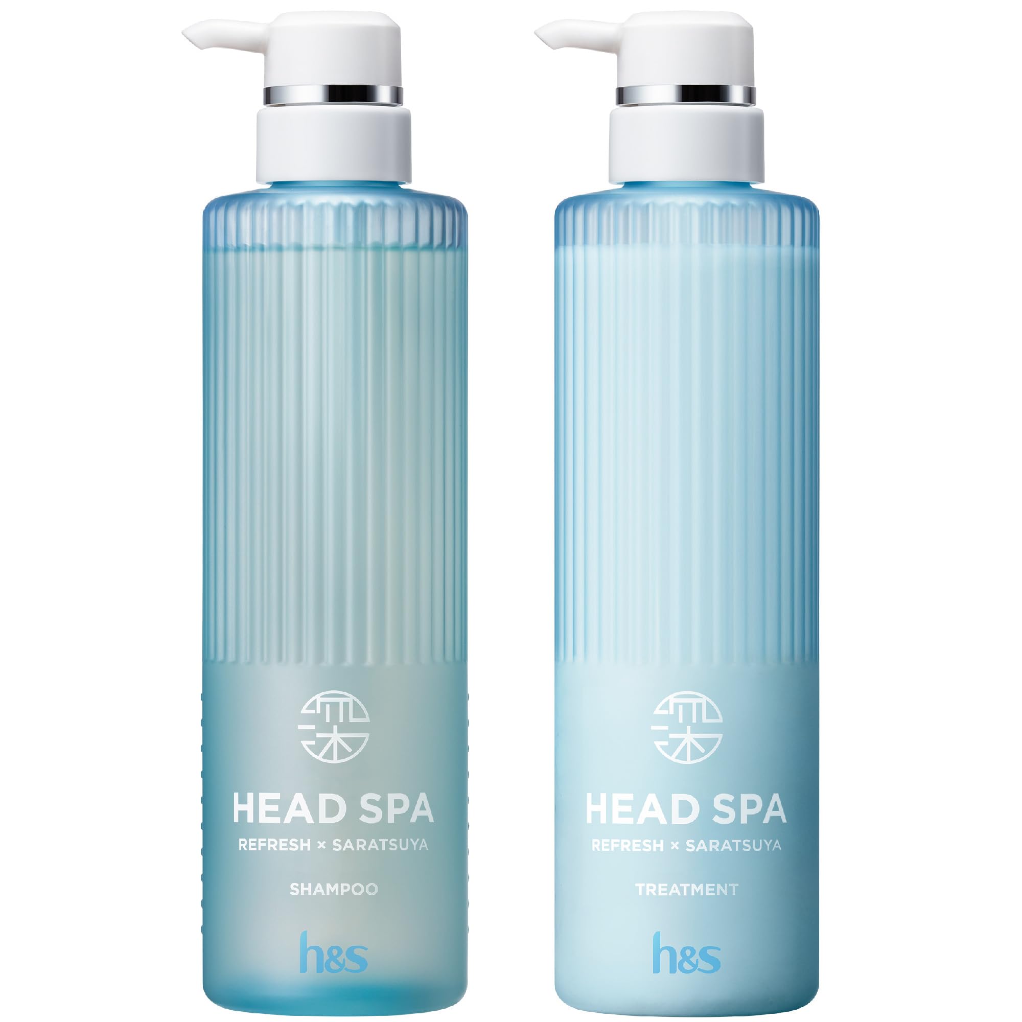 Amazon | h&s深ヘッドスパ シャンプー&トリートメント セット 435g+