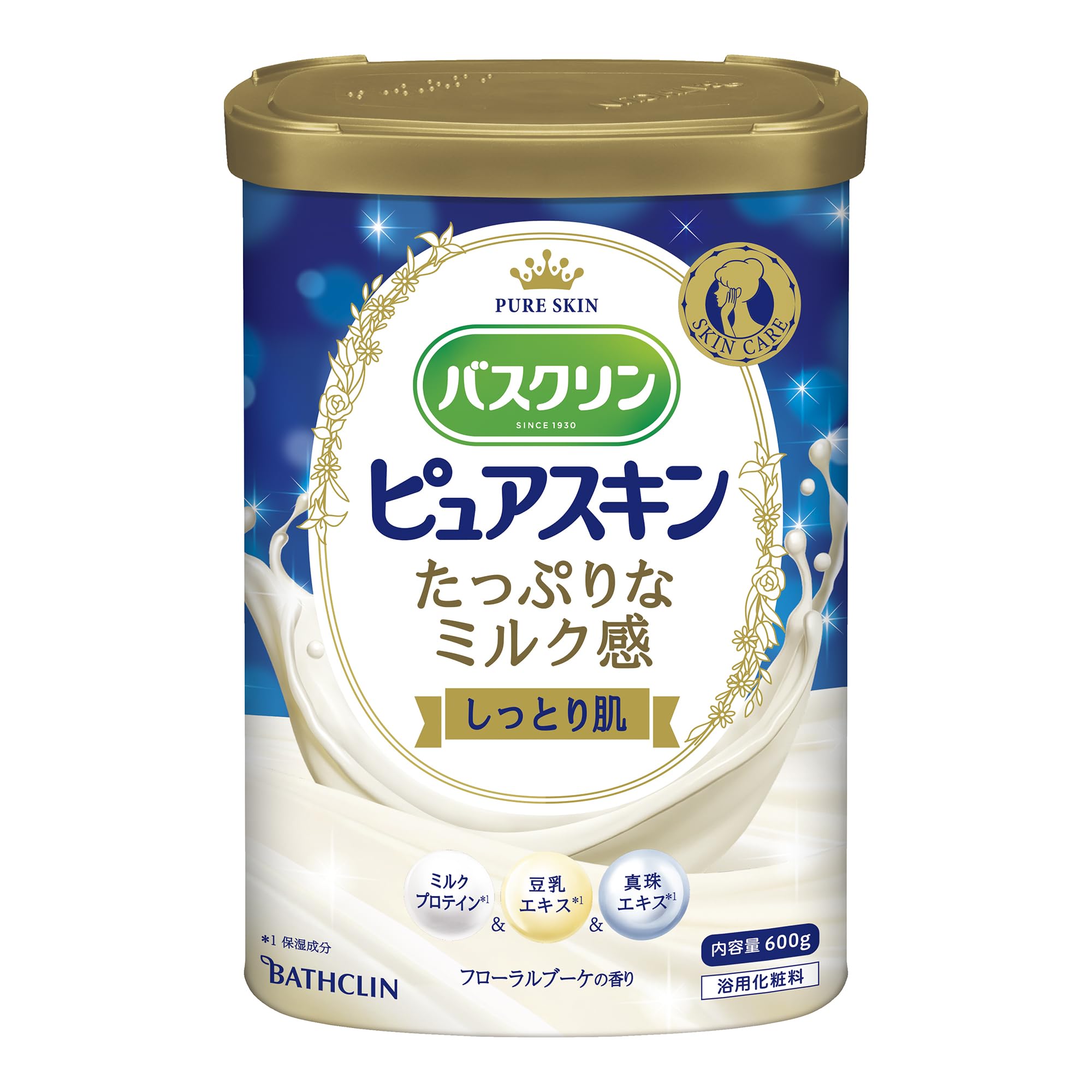 すももです】バスクリン入浴液 薬用入浴液 香料無添加 1,500mL