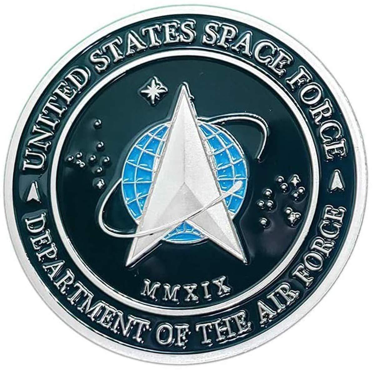 Amazon.co.jp: アメリカ宇宙軍 チャレンジコイン シルバー - 米国軍