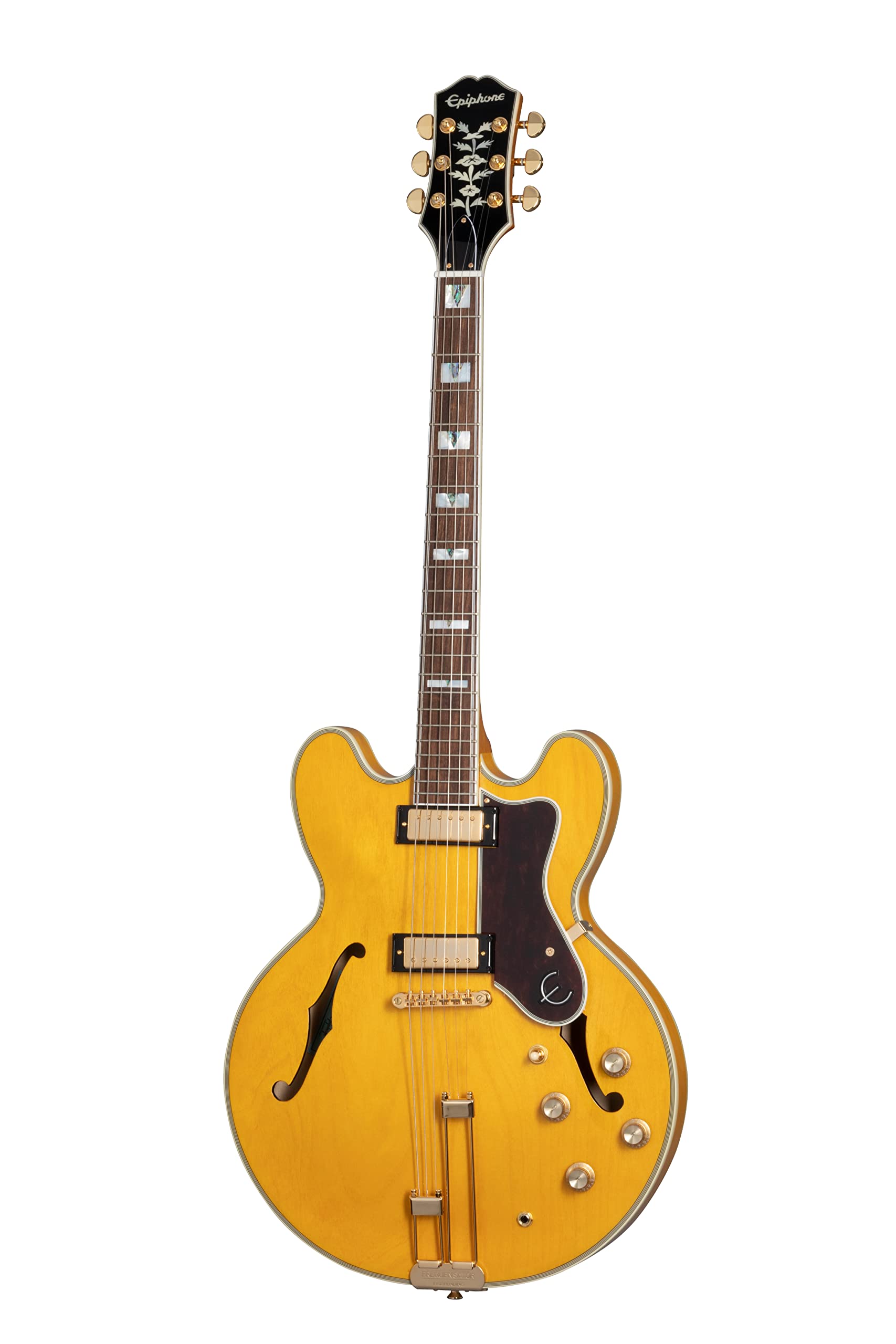 Amazon | Epiphone Sheraton Natural エレキギター セミアコ