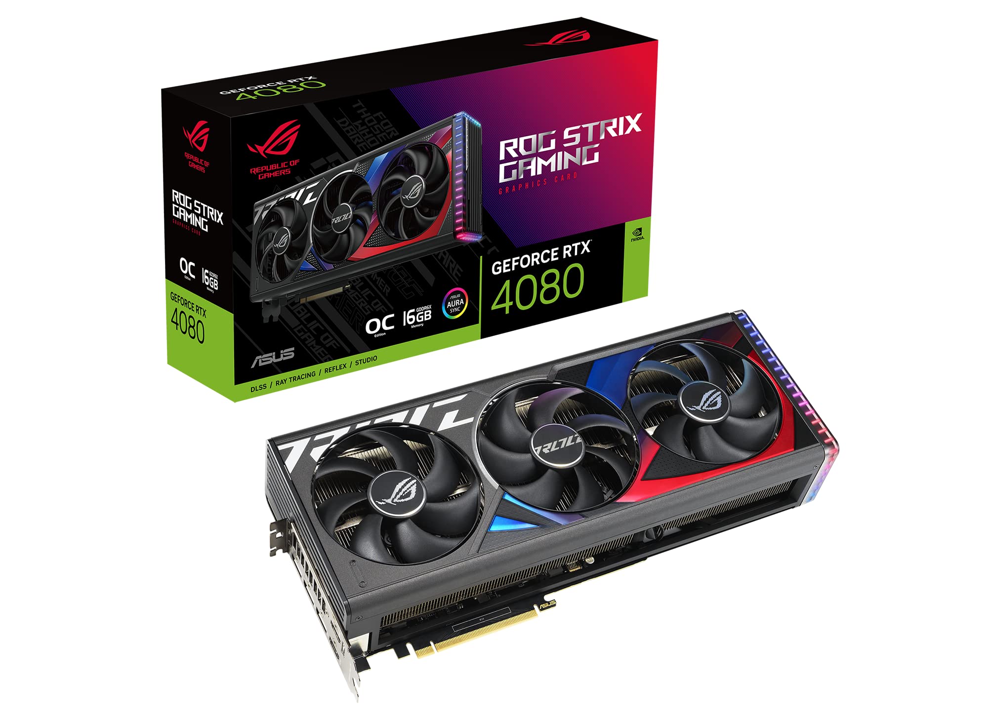 Amazon.com: ASUS ROG Strix GeForce RTX® 4080 OC Edition Gaming
