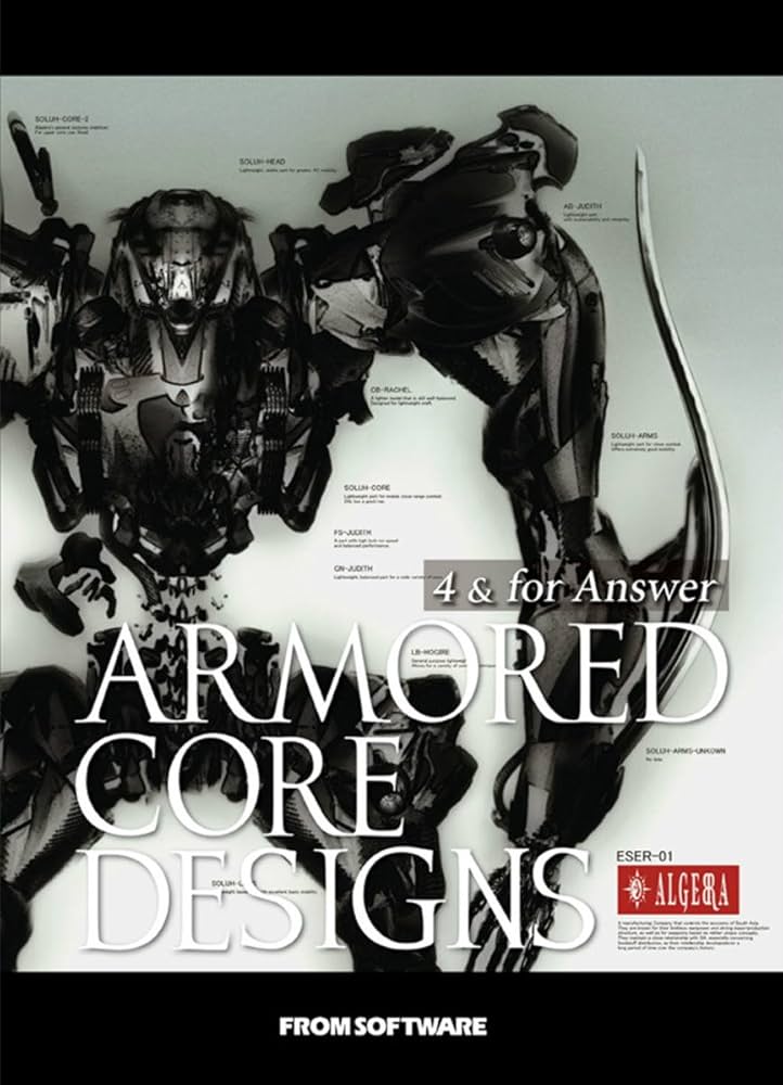 Amazon.com: ARMORED CORE DESIGNS 4 & for Answer: 9784862461667