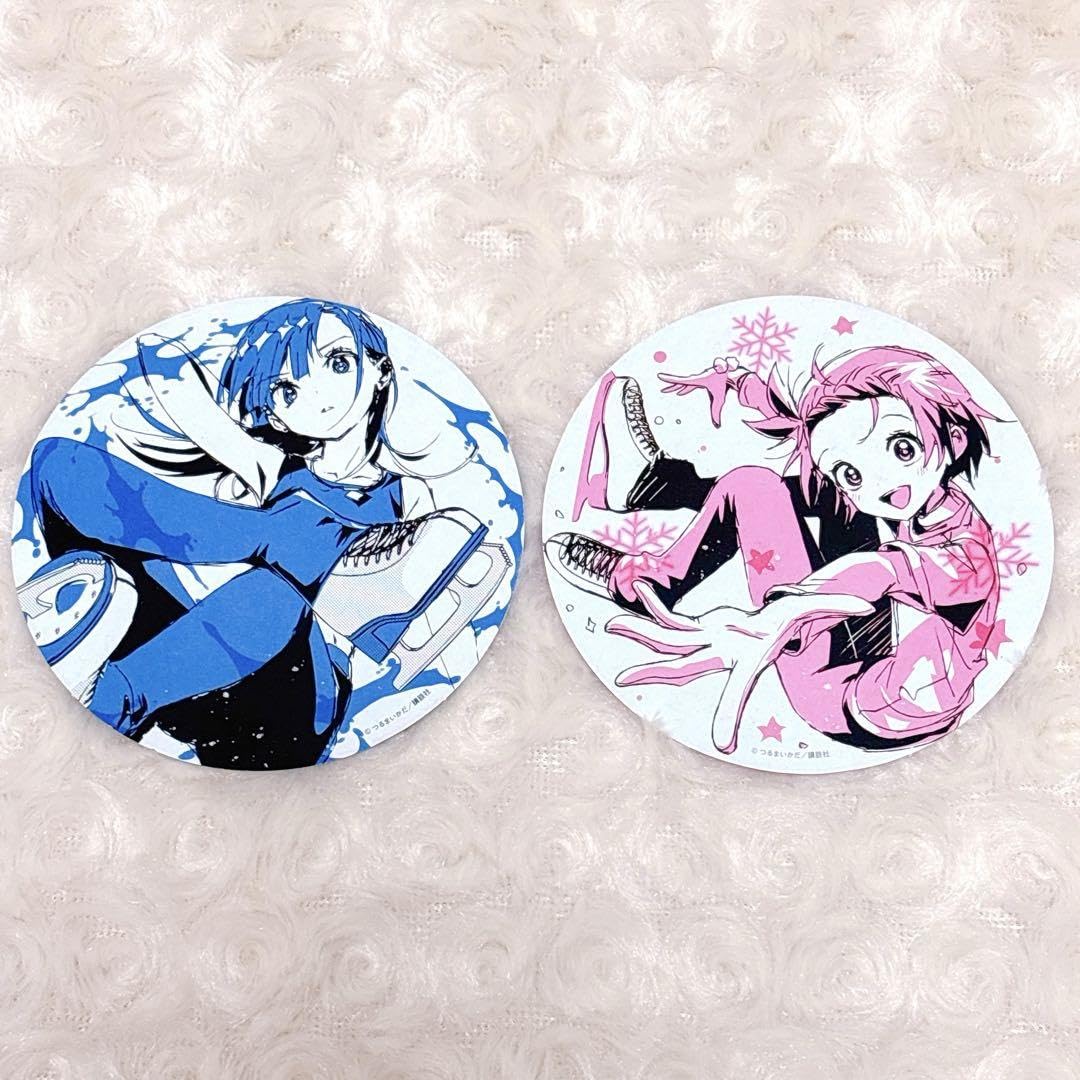 Amazon.co.jp: メダリスト 特典コースターセット 岡崎いるか 結束