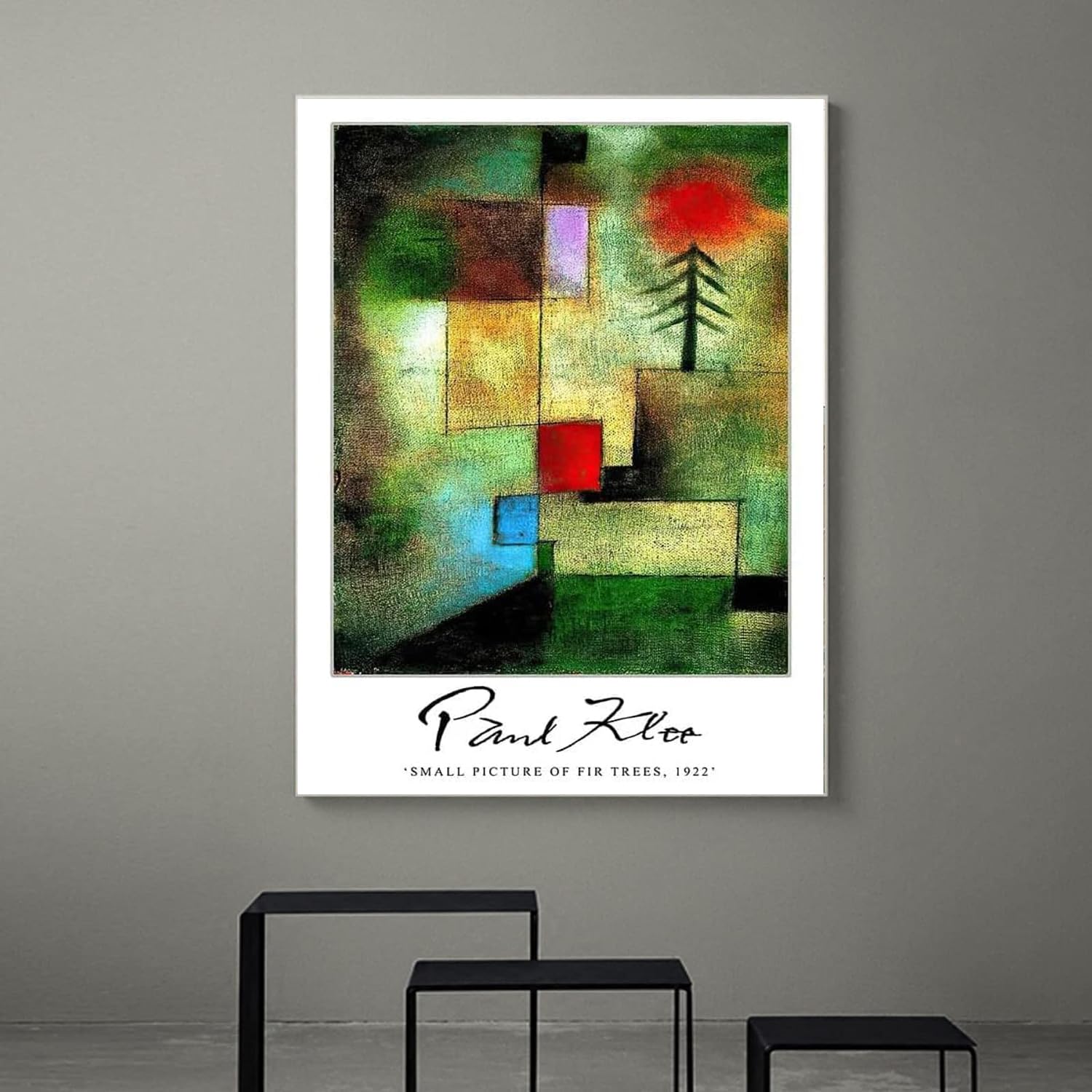 Amazon.co.jp: パウル・クレー展ポスター抽象的なパウル・クレー絵画