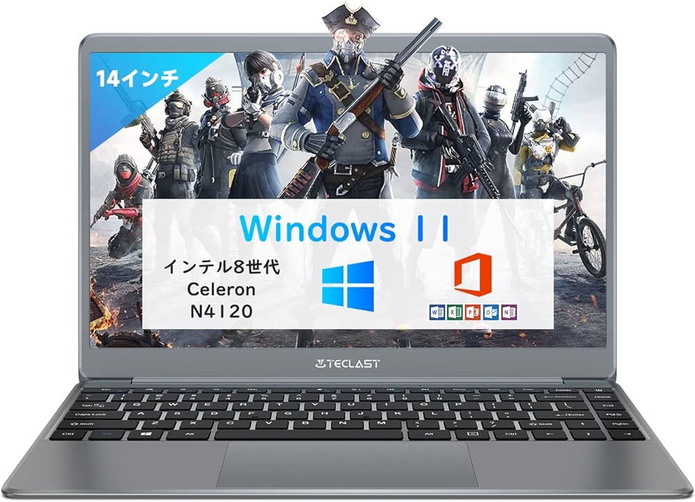Amazon.co.jp: TECLAST ノートパソコン F7Plus2 Windows10搭載【Win11
