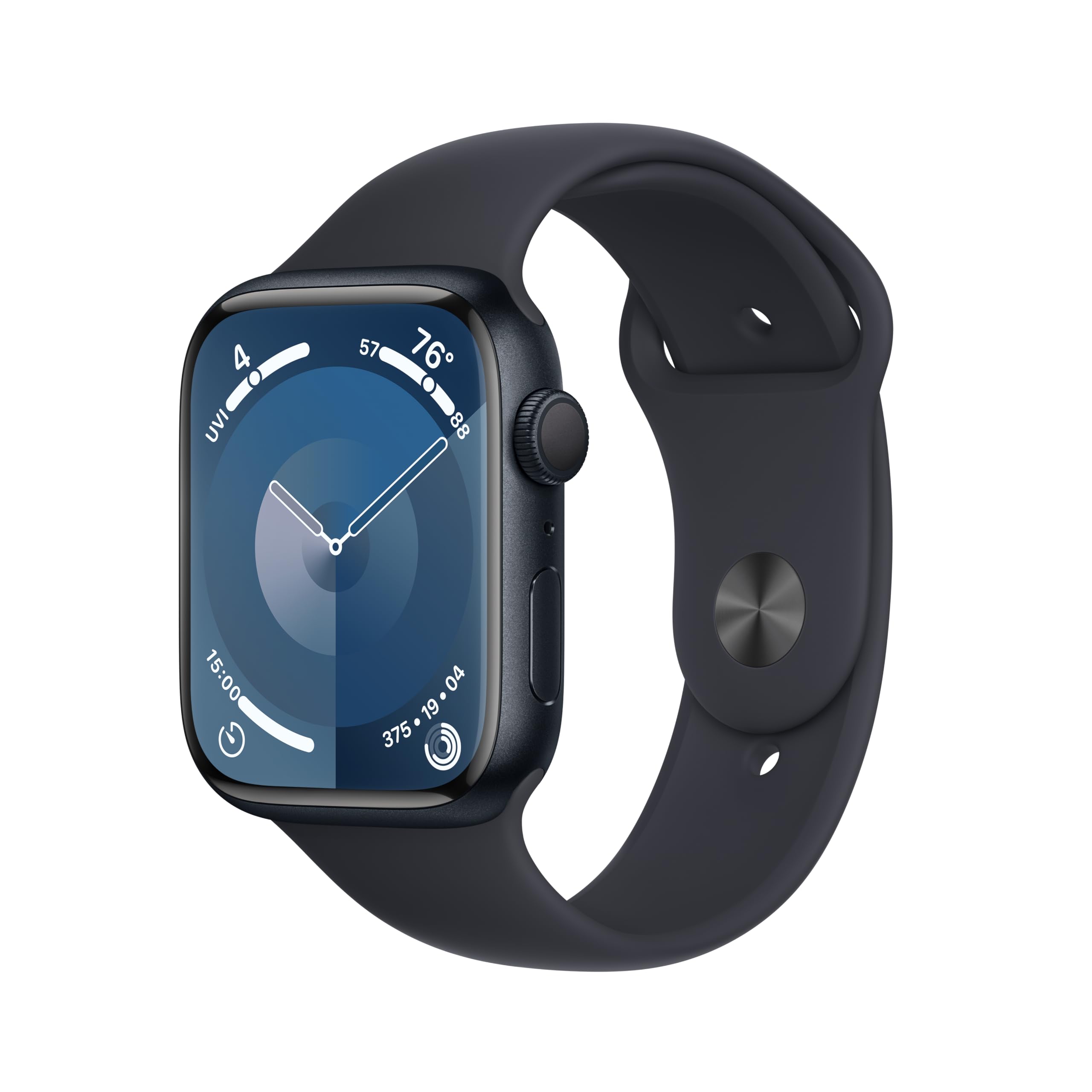 Amazon.com: Apple Watch Series 9 [GPS 45mm] Midnight Aluminum Case