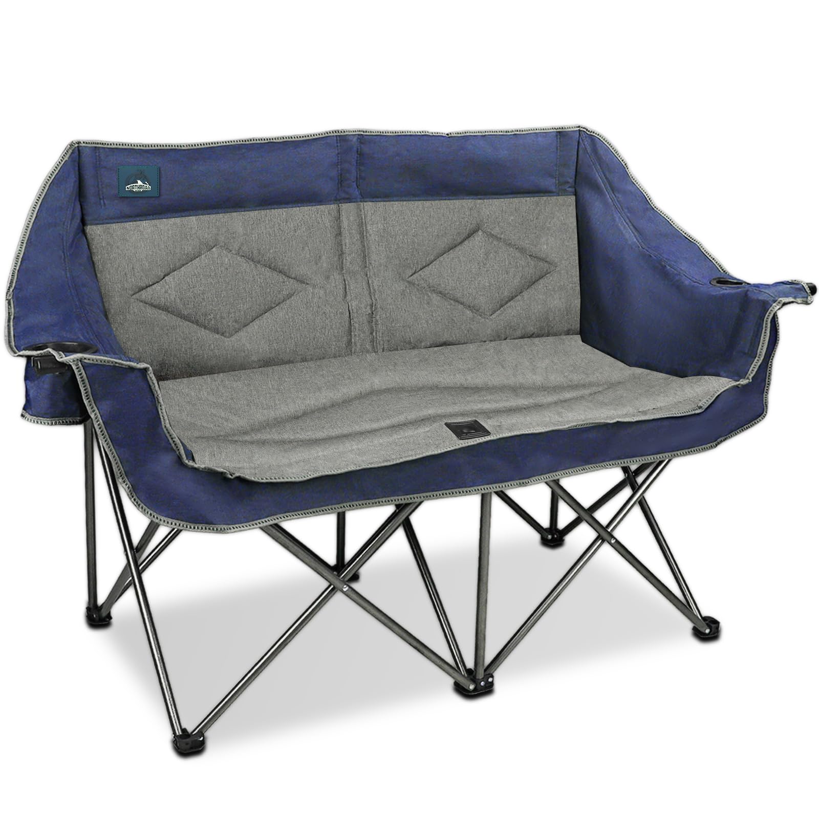 Amazon.com: Northroad Folding Loveseat Camping Chair Portable