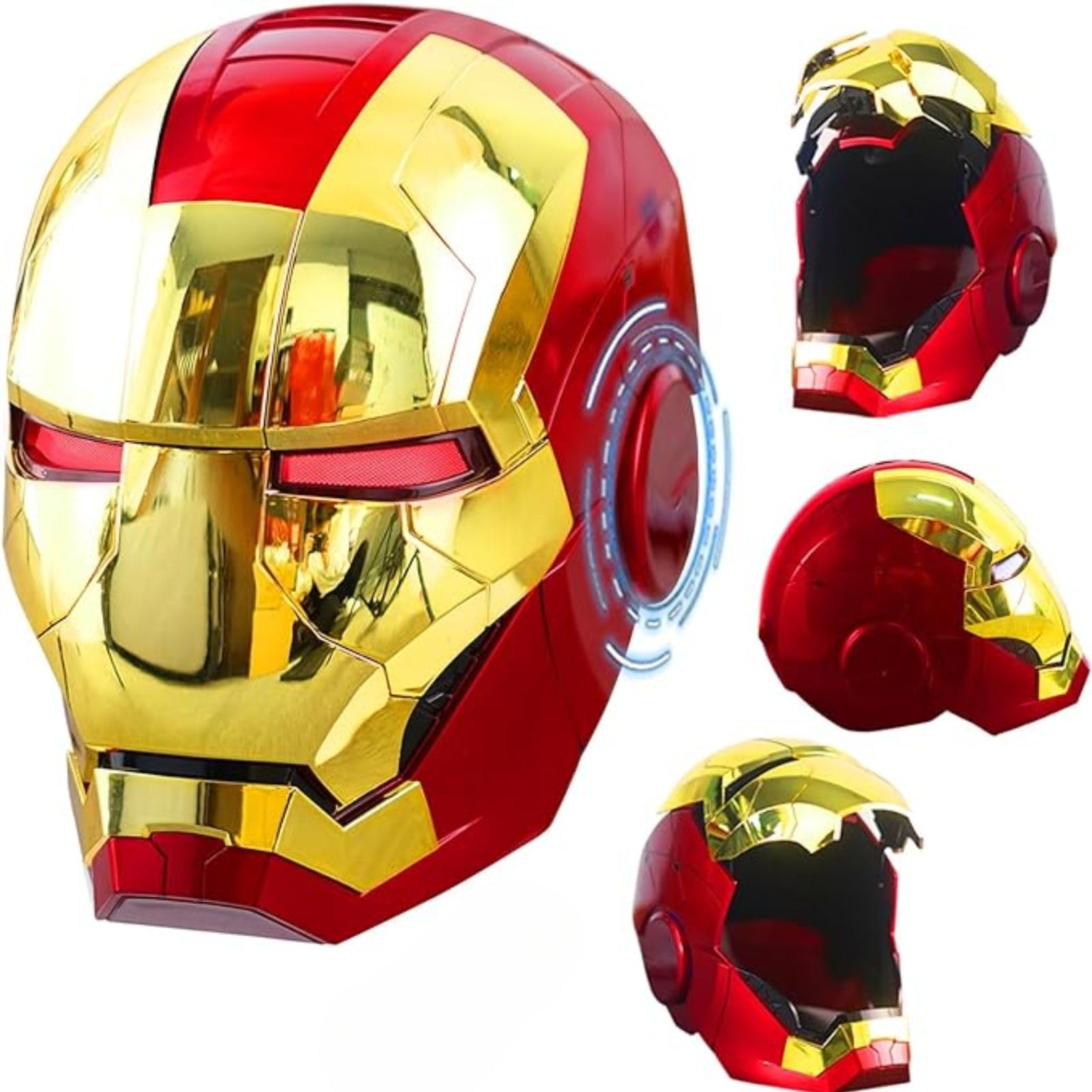 Amazon.co.jp: アイアンマンヘルメット、2025年新アイアンマンマスク