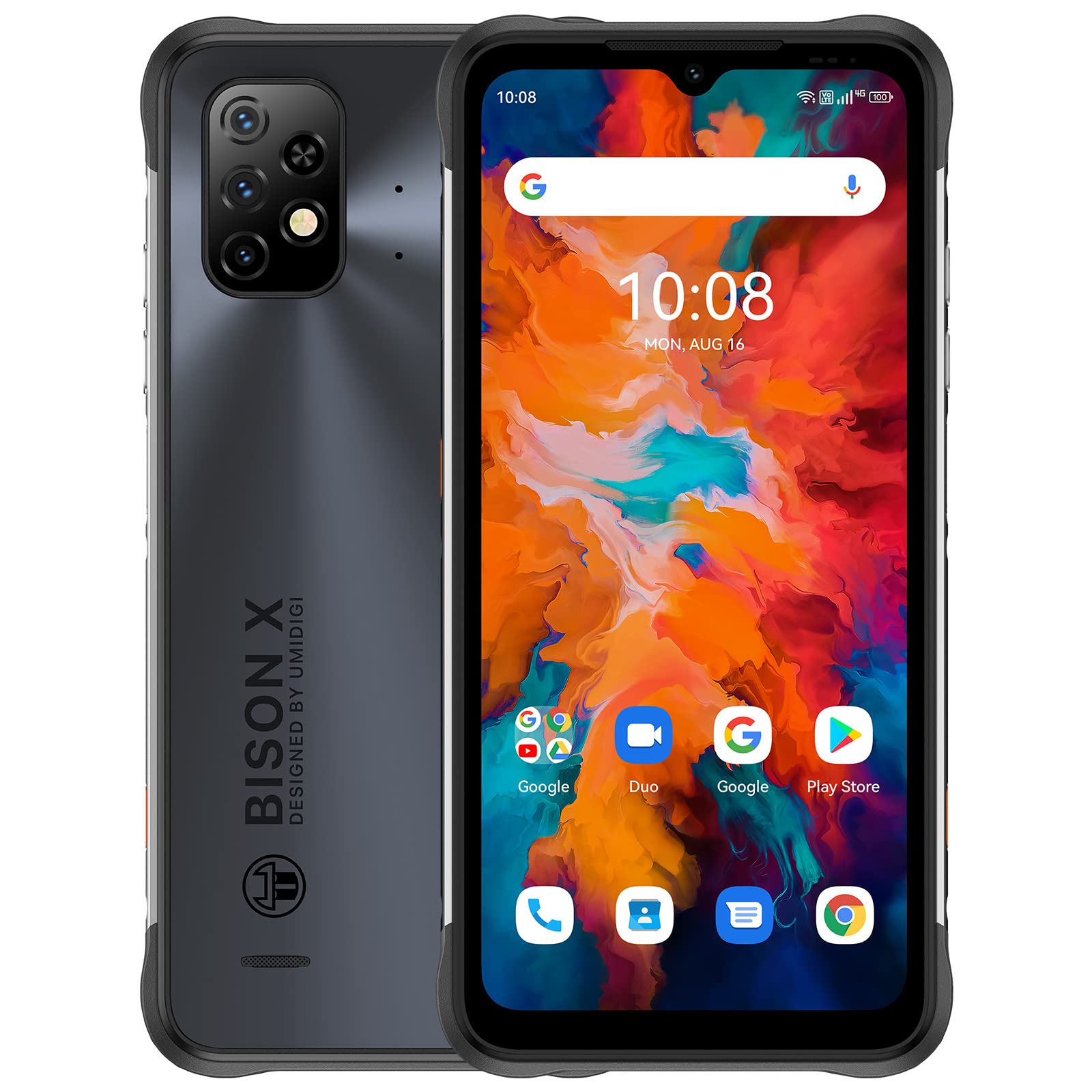 Amazon | UMIDIGI BISON X10 simフリー スマホ 本体 Android 11 4GB+