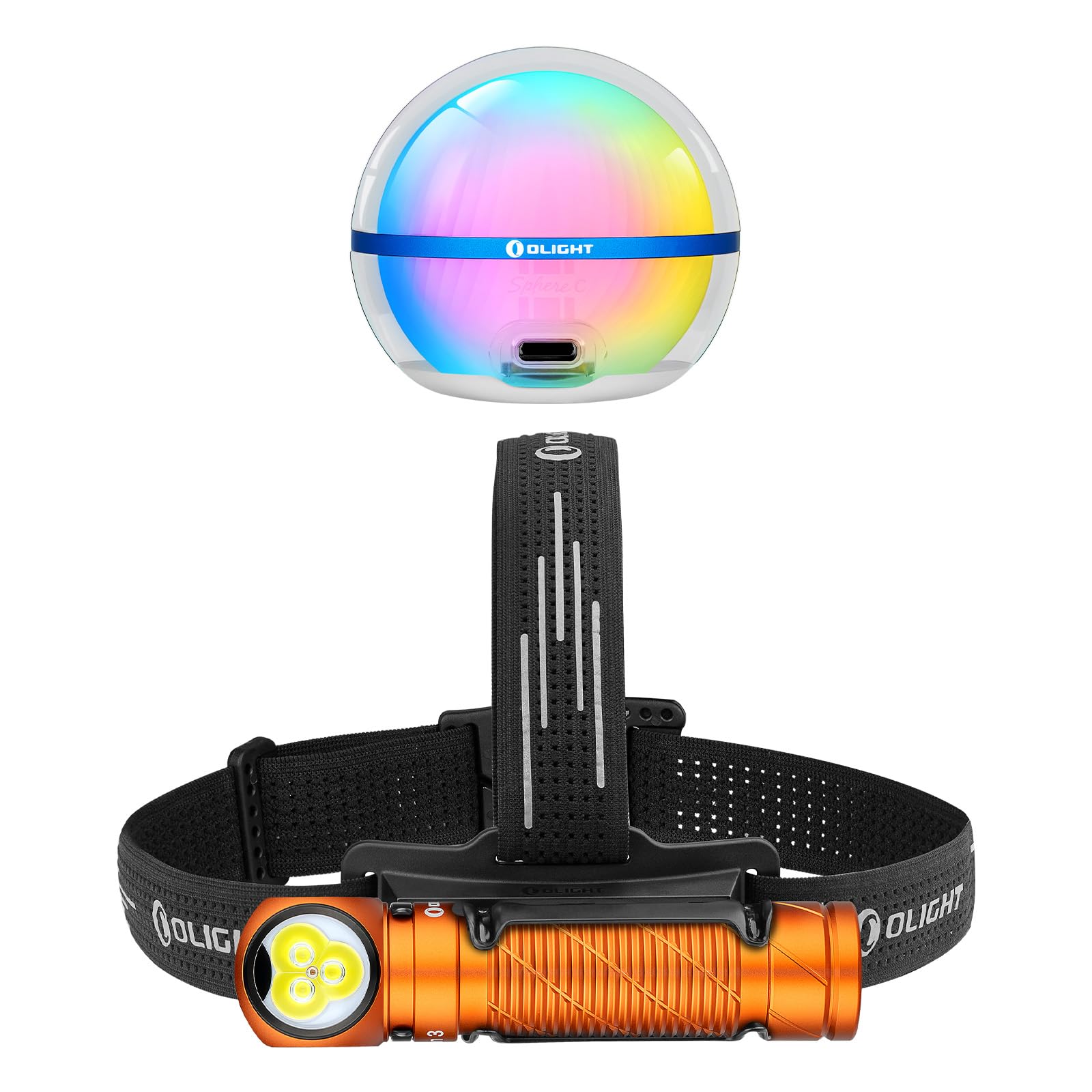 OLIGHT Sphere C Smart Night Light, USB-C Rechargeable, App Control