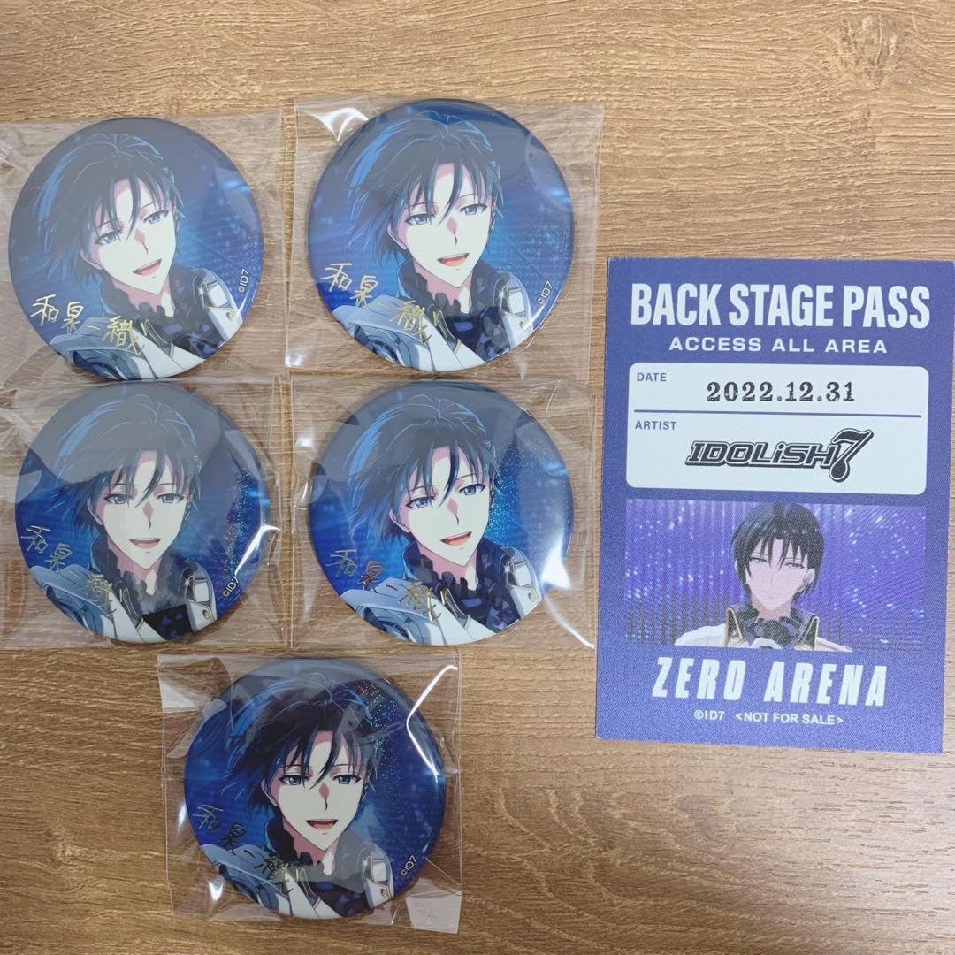 Amazon.co.jp: アイナナ アイドリッシュセブン ブラホワ 缶バッジ 和泉