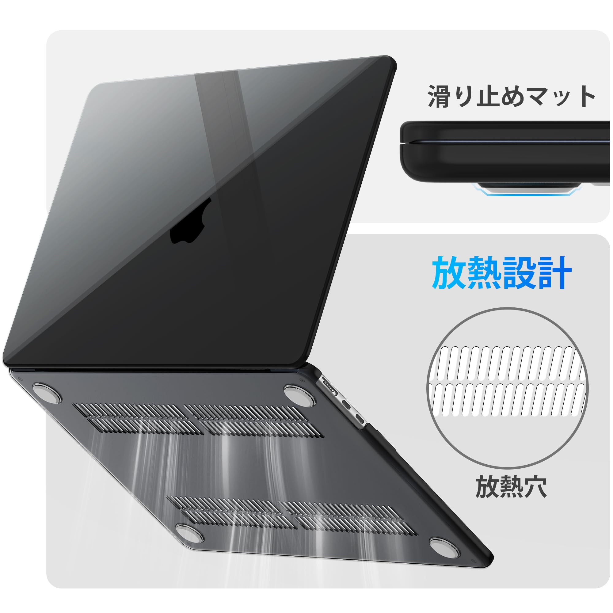 Amazon.co.jp: GPXIIZ ケース MacBook Air 15インチ 対応カバー [M4 M3