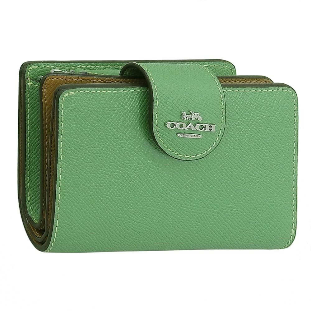 COACH コーチ ポーチ財布 グリーン 緑色 COACH ポーチ 財布 水色