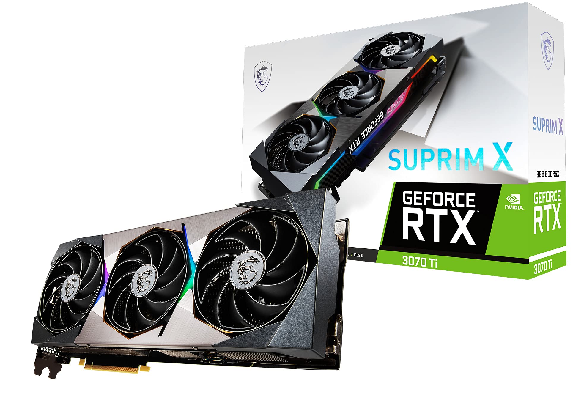 Amazon.com: nVidia MSI Gaming GeForce RTX 3070 Ti 8GB GDRR6X 256