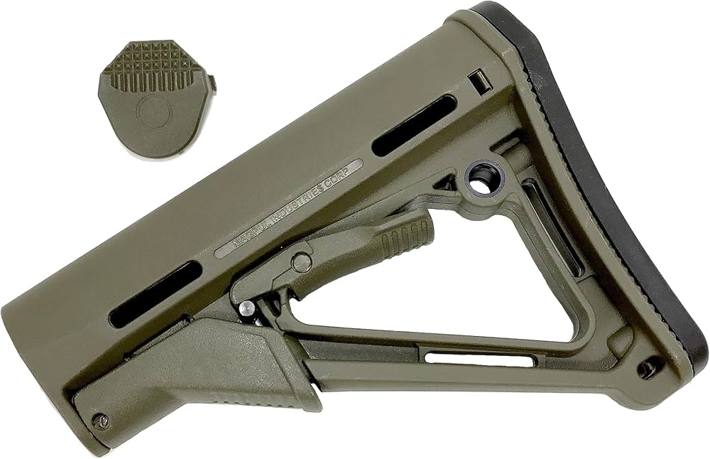 Amazon.co.jp: ChaosAirsoft MAGPUL CTR ストック レプリカ リアル刻印