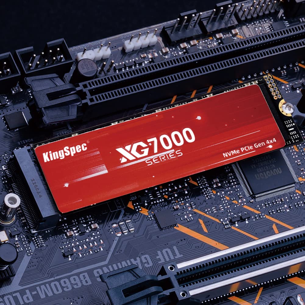 Amazon | KingSpec XG7000 1TB SSD M.2 NVMe 2280 PCIe Gen 4.0 x 4