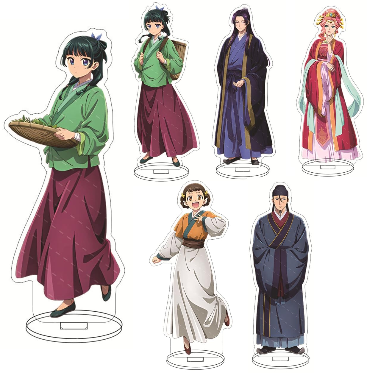 薬屋のひとりごと くじ引き堂 アクリルスタンド 猫猫 壬氏 Amazon.co