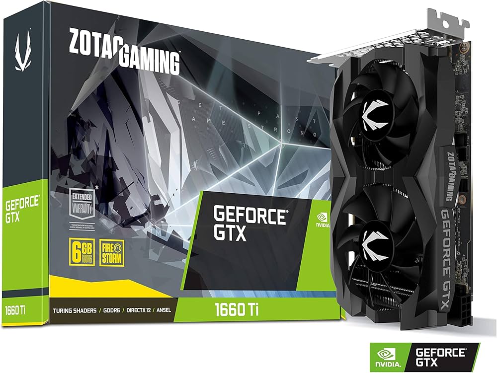 Amazon | ZOTAC GAMING GeForce GTX 1660 Ti 6GB GDDR6 グラフィックス