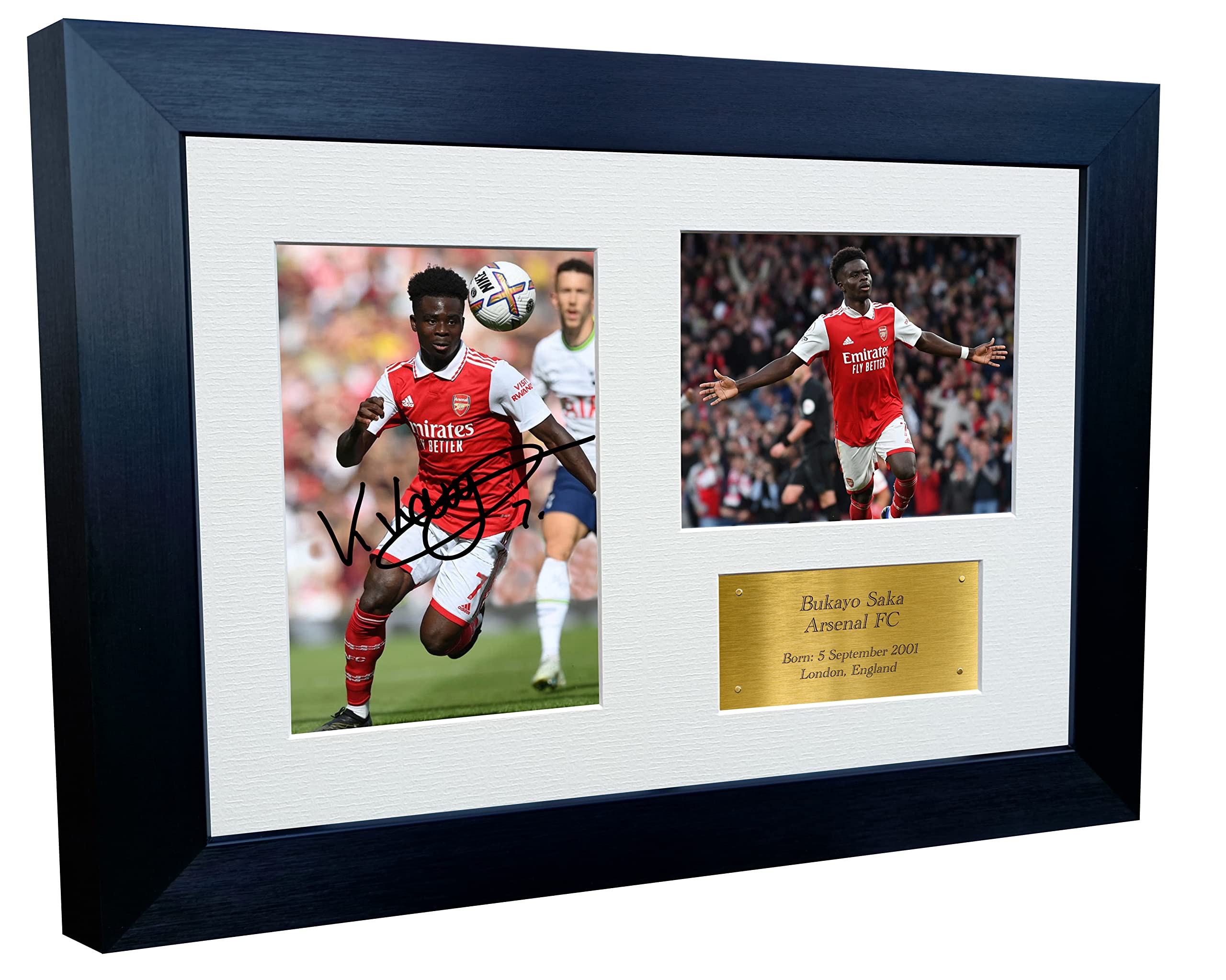 Amazon.co.jp: 2022/23 ブカヨ サカ アーセナル トリプル サイン入り