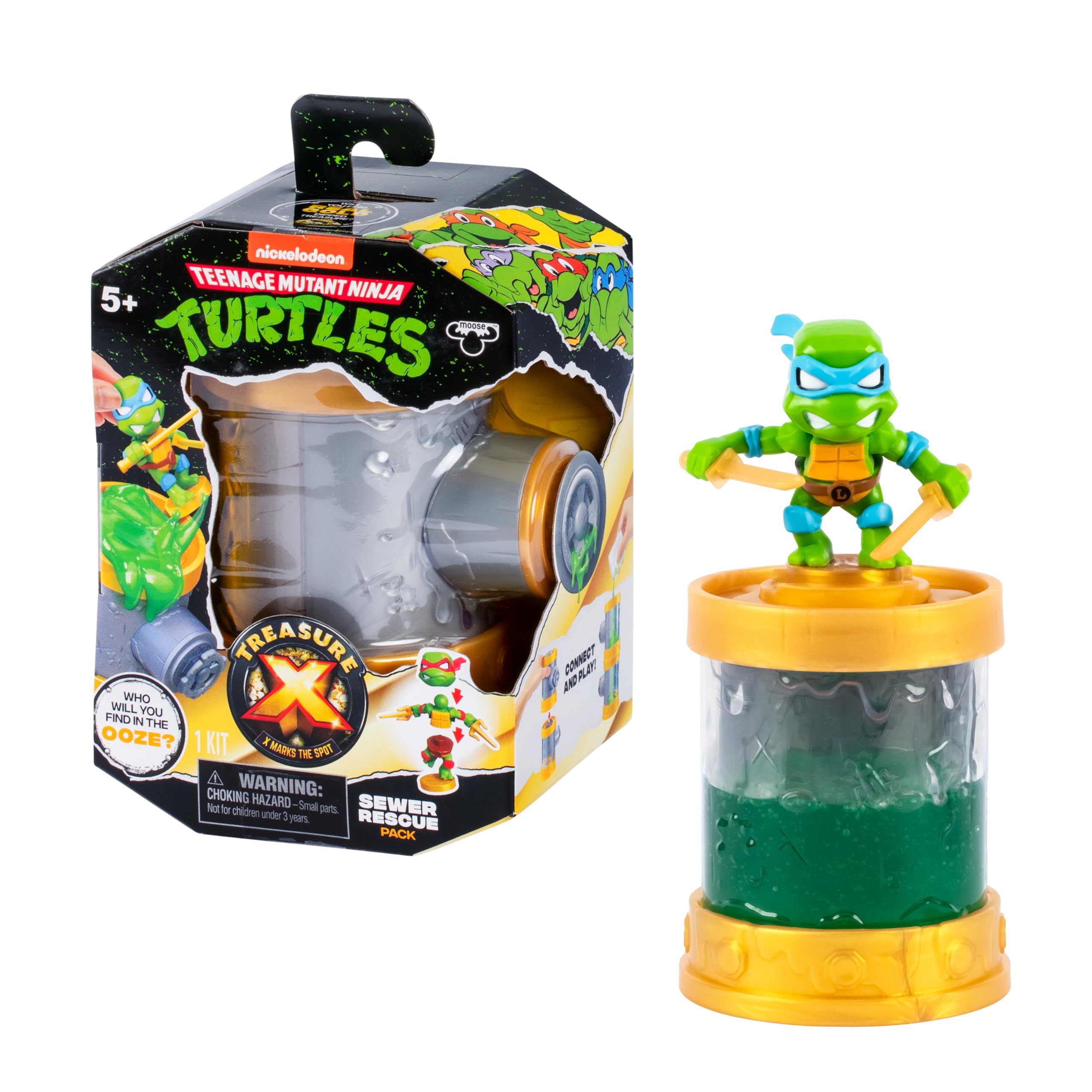 Amazon.com: Treasure X Teenage Mutant Ninja Turtles Sewer Rescue