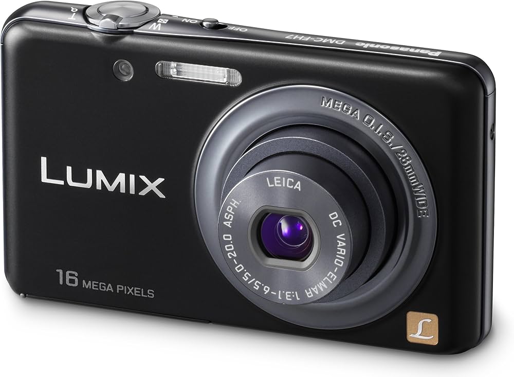 Buy Panasonic Lumix DMC-FH7 Point and Shoot Camera (Black) with 4X