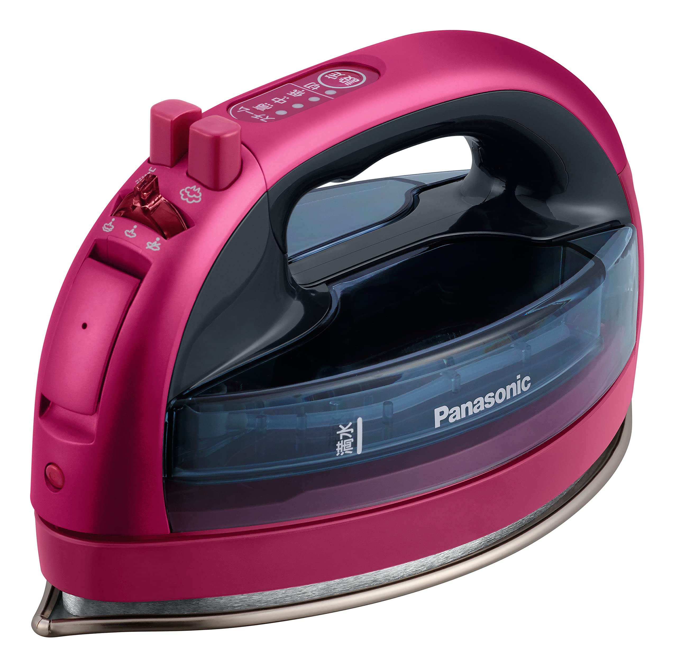 Amazon.com: Panasonic NI-WL707-P Cordless Steam W Head Iron, Pink
