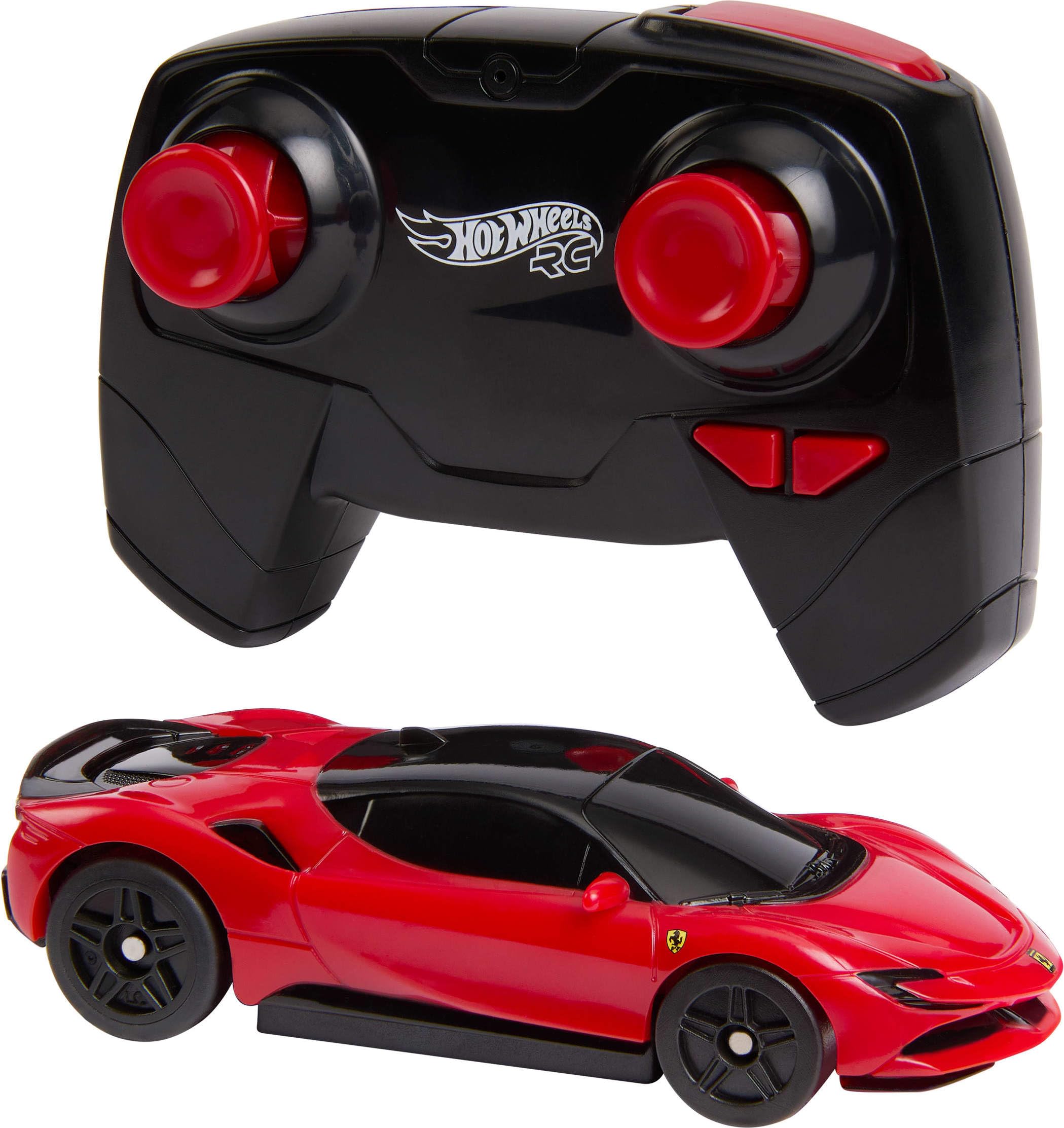Amazon.com: Hot Wheels RC Toy Car, Remote-Control Ferrari SF90
