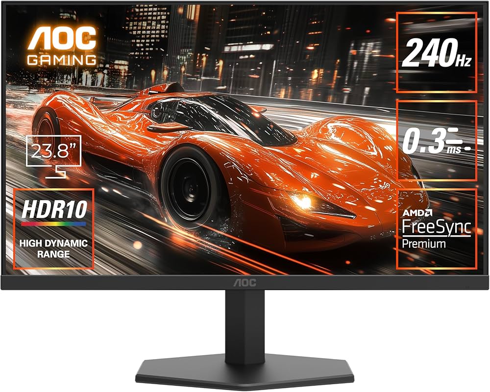 Amazon.co.jp: AOC ゲーミングモニター 24G11ZE/11, 23.8インチ, フル