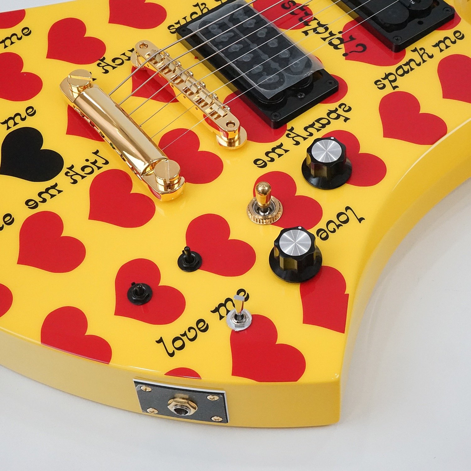 Amazon | Burny MG-165S HY X Japan hide Model Yellow Heart 国産ハイ