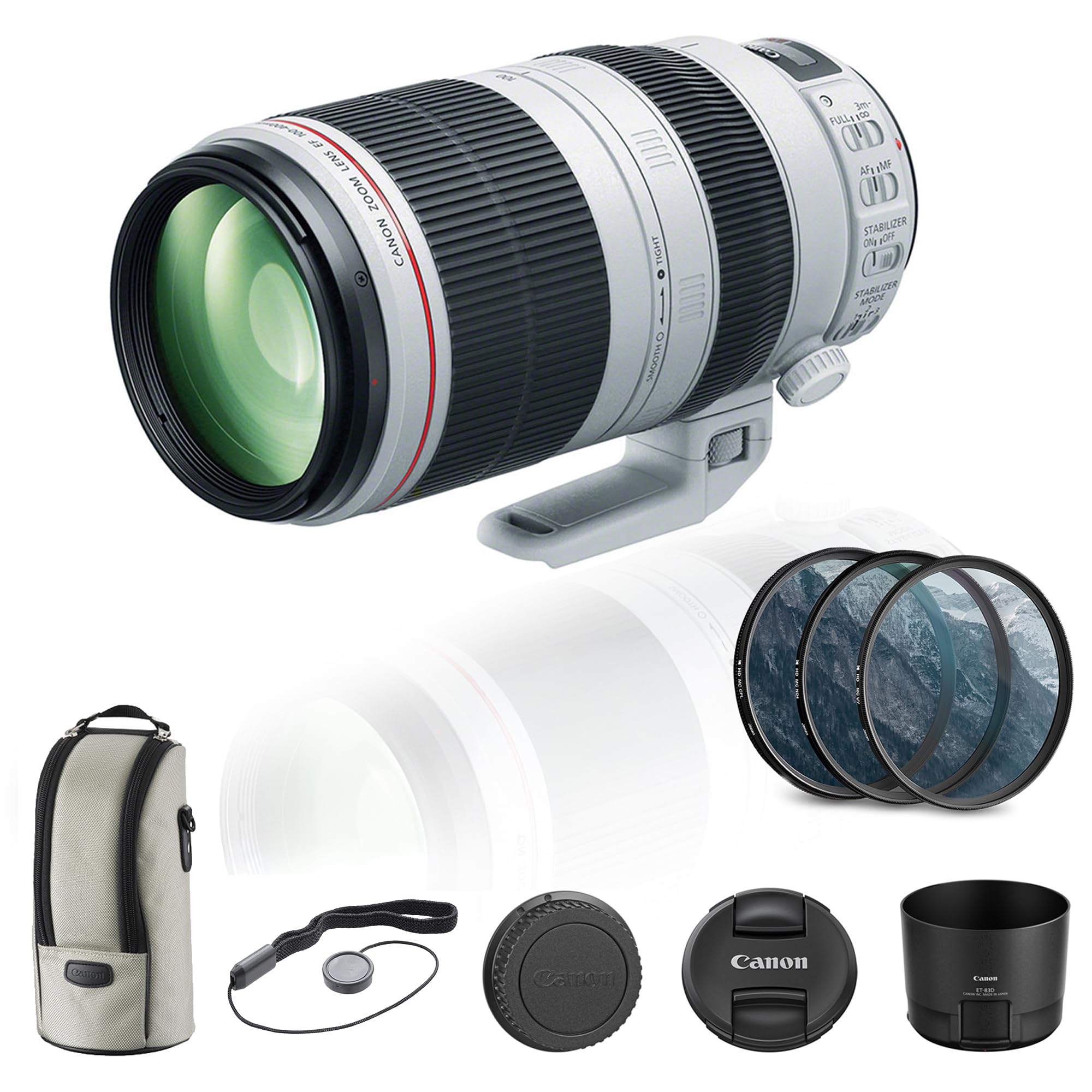 Amazon.com : Canon EF 100-400mm f/4.5-5.6L is II USM Lens
