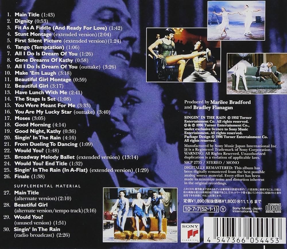 Amazon.co.jp: 「雨に唄えば」オリジナル・サウンドトラック: ミュージック