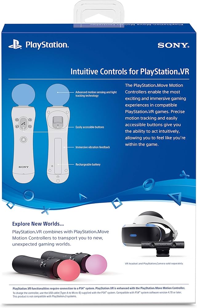 Amazon.com: PlayStation Move Motion Controllers - Two Pack