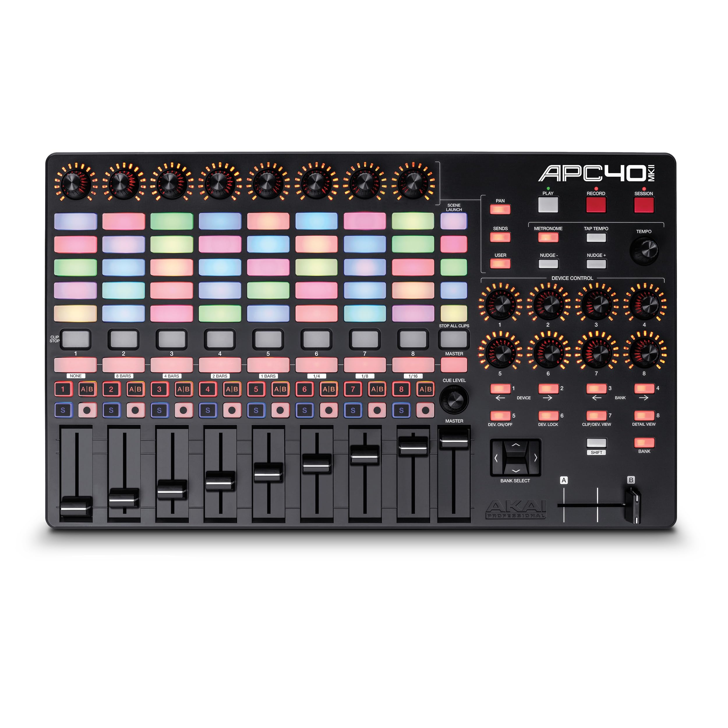 Akai Professional APC40 MKII - USB MIDI Controller for 1 to 1