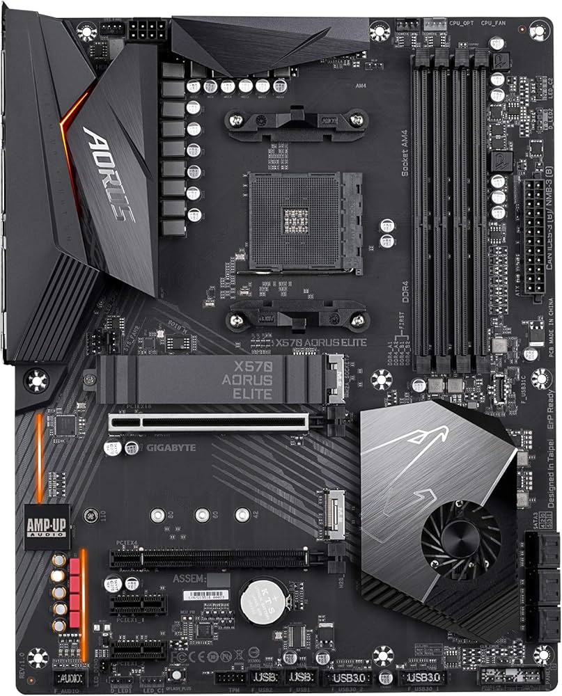 Amazon.co.jp: GIGABYTE X570 AORUS ELITE ATX マザーボード [AMD X570