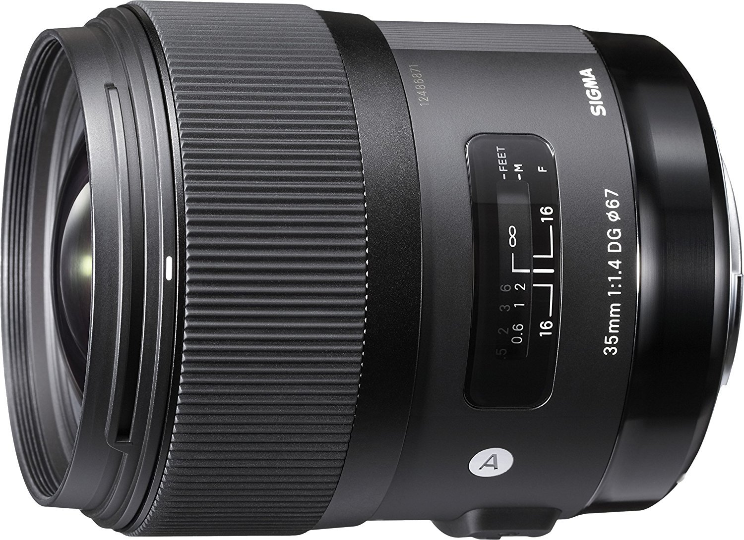 Amazon.com : Sigma 35mm F1.4 Art DG HSM Lens for Nikon, Black, 3.7