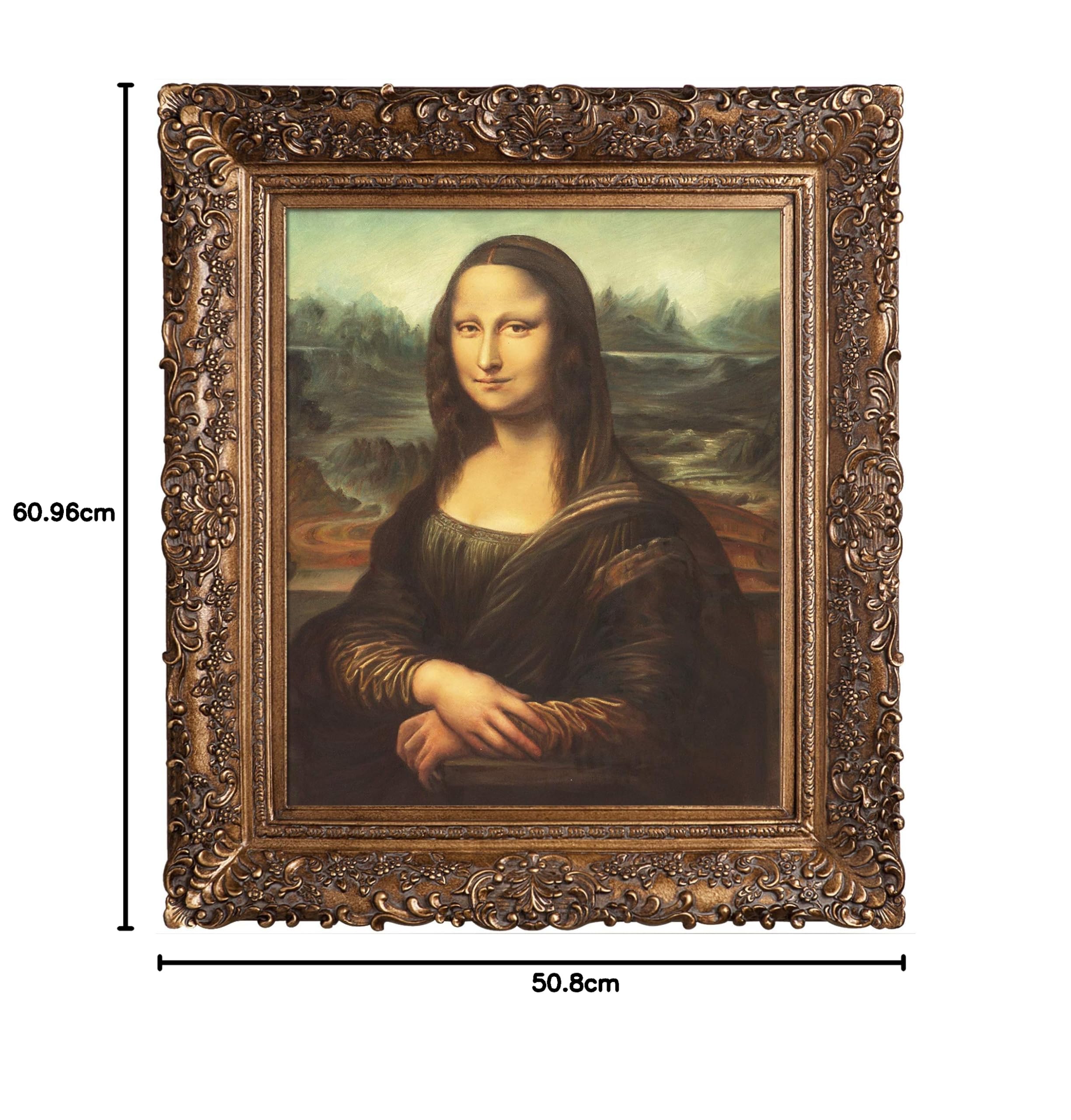 Amazon.co.jp: overstockArt モナリサとバージョンゴールドフレーム