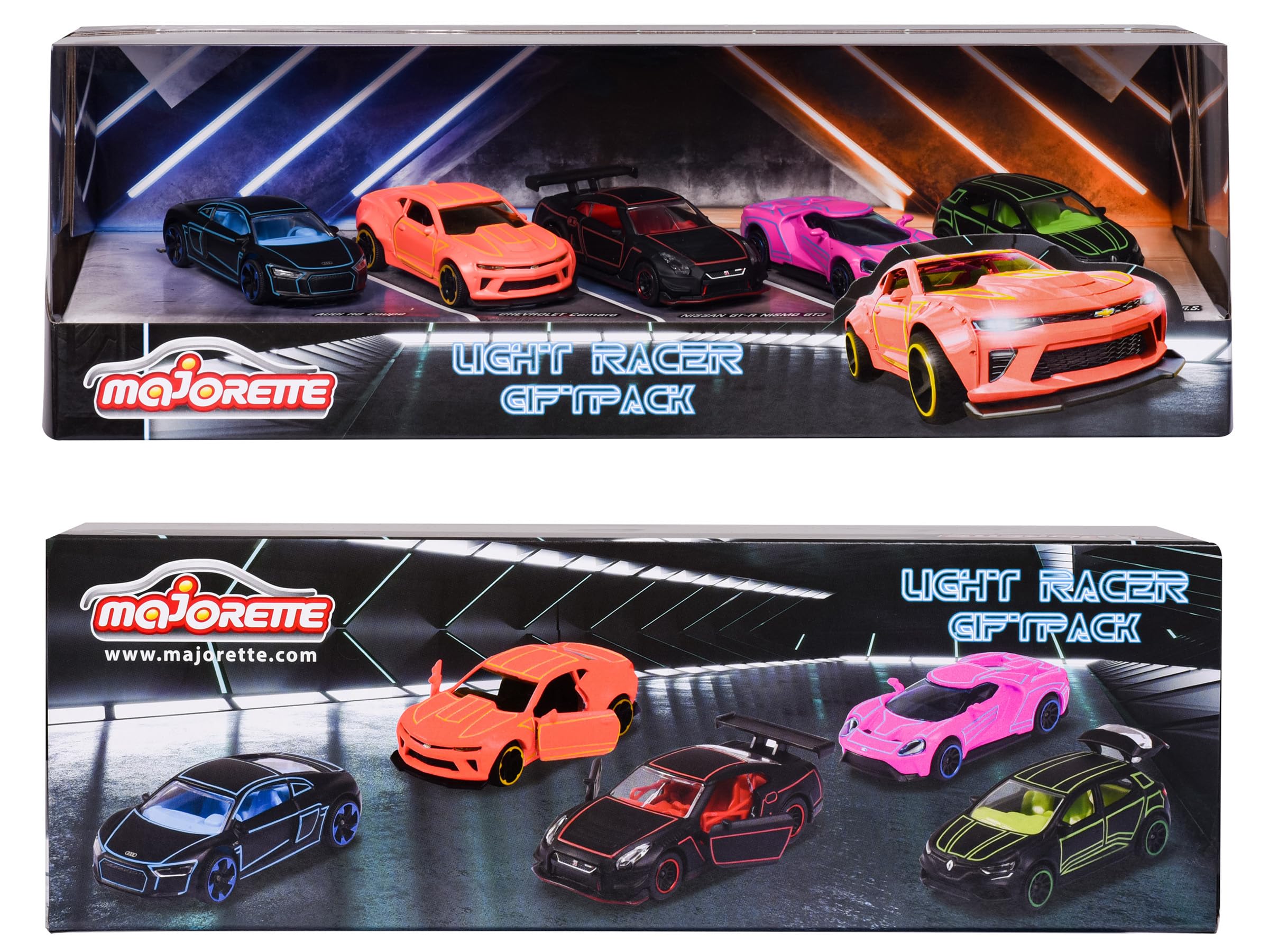 Amazon.com: Light Racer Giftpack (2023) 5 Piece Set 1/64 Diecast