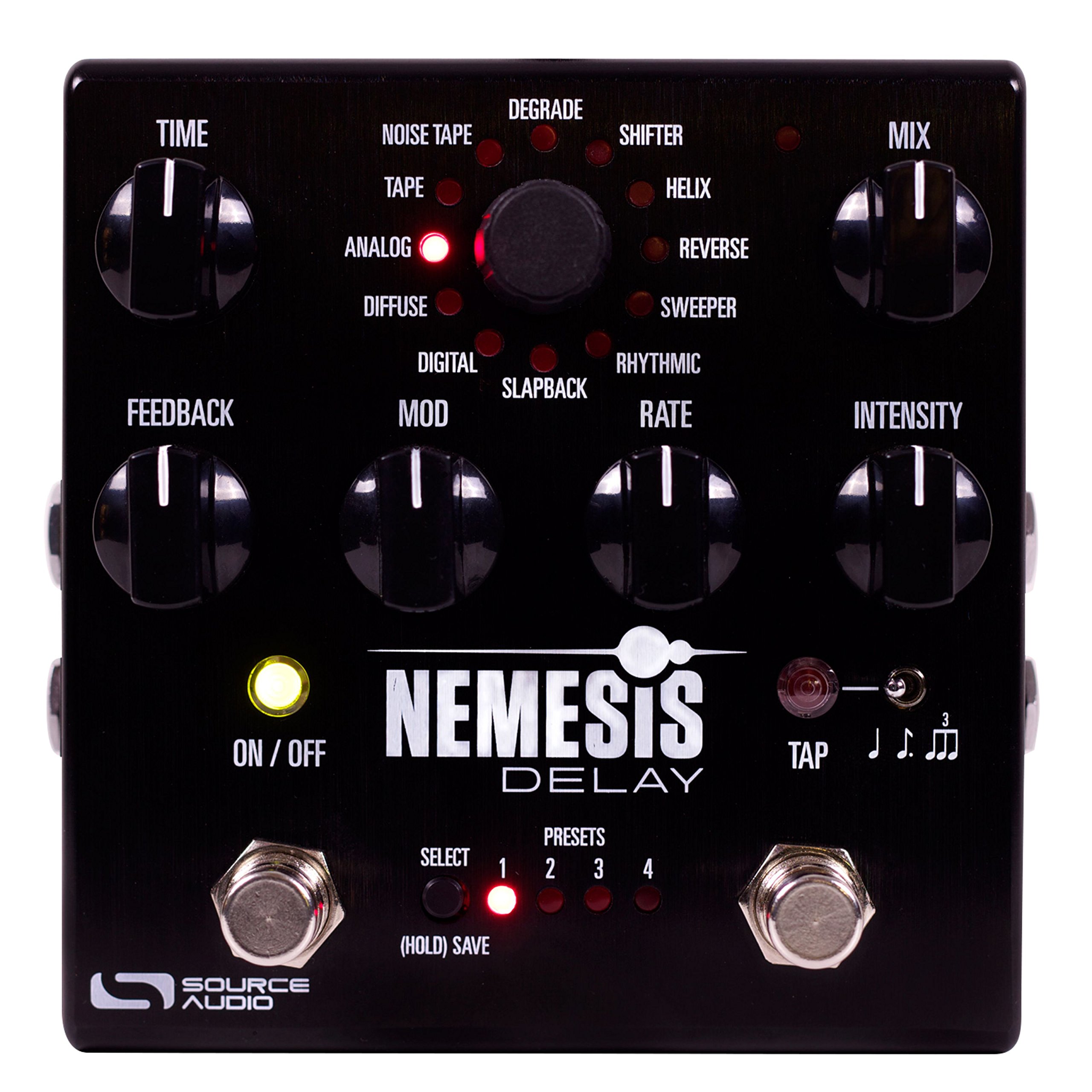 Amazon.com: Source Audio SA260 Nemesis Guitar Delay Effects Pedal